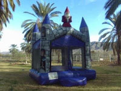 Wizard castle bounce house